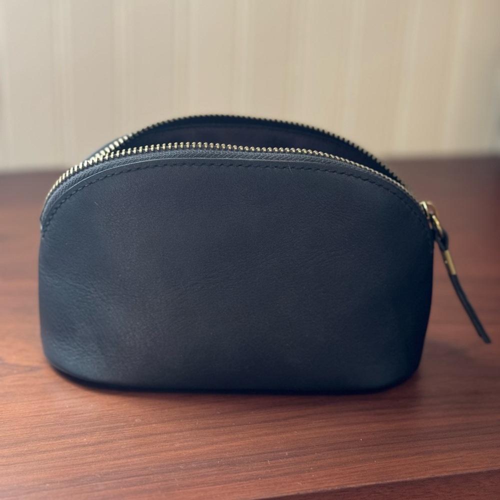 Madewell Leather Makeup Pouch